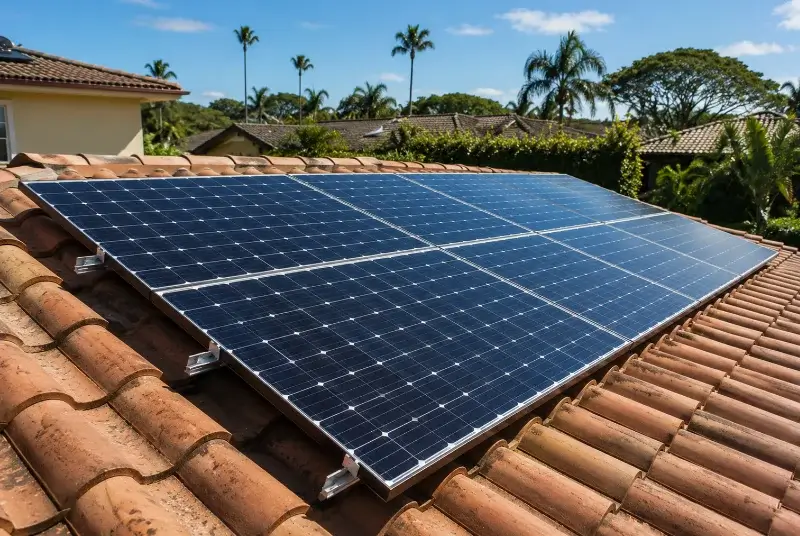Installation de panneaux solaires à Saint-Jean-de-Serres